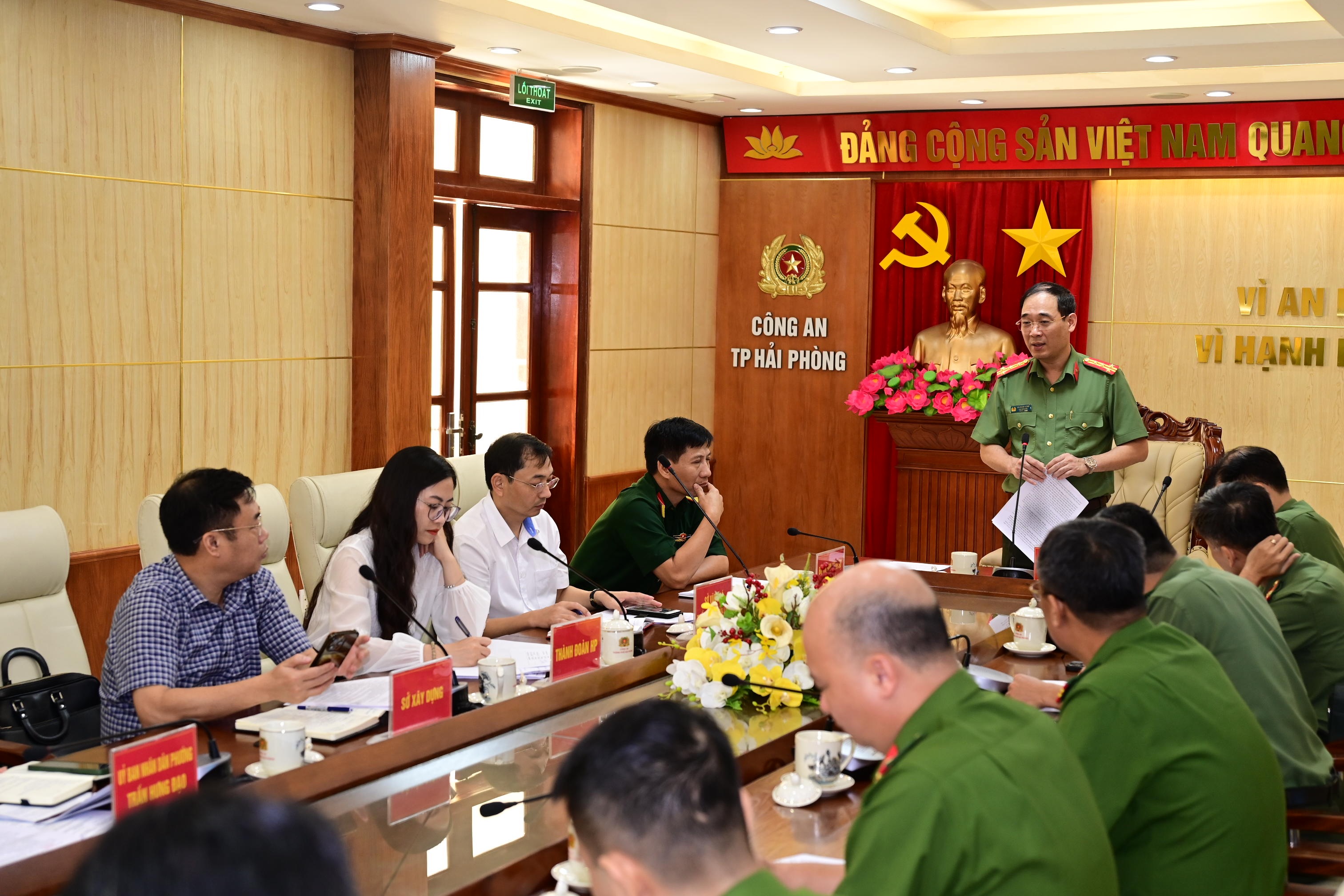 Triển khai nhiệm vụ bảo đảm ANTT Lễ hội mùa thu Côn Sơn – Kiếp Bạc